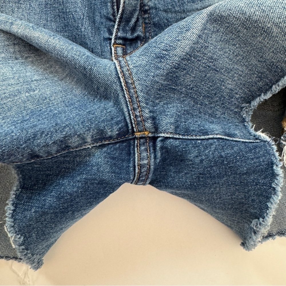 Madewell Curvy High-Rise Denim Shorts Blue Canterdale Wash Jeans Sz 27 - Picture 10 of 15